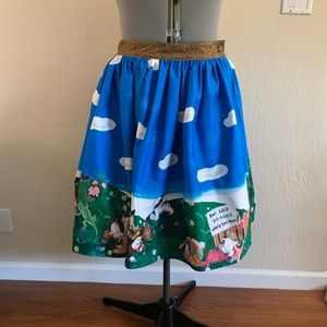 Unique Vintage Poky Little Puppy Skirt